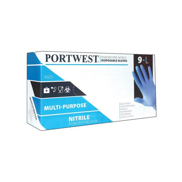 Powder Free Nitrile Disposable Glove (Pk100) Thumbnail