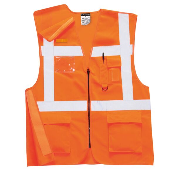 Hi-Vis Zip Executive Vest  Thumbnail