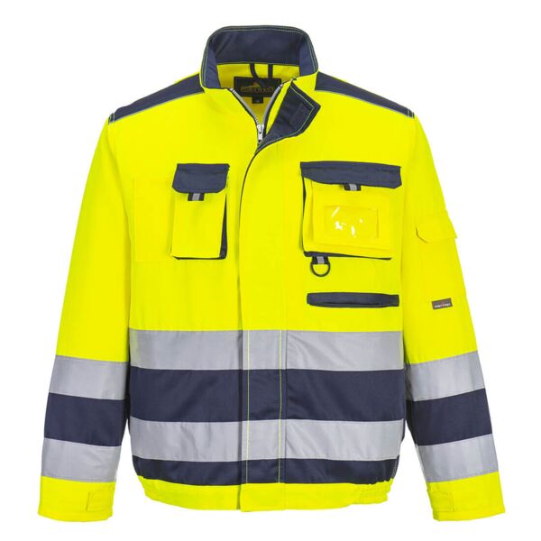 Lille Hi-Vis Contrast Bomber Jacket Thumbnail