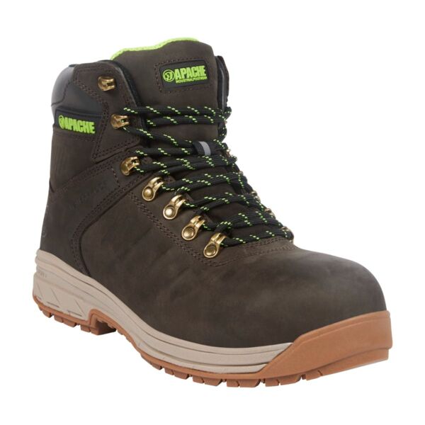 Brown Leather Boot S7S HRO LG FO SR Thumbnail