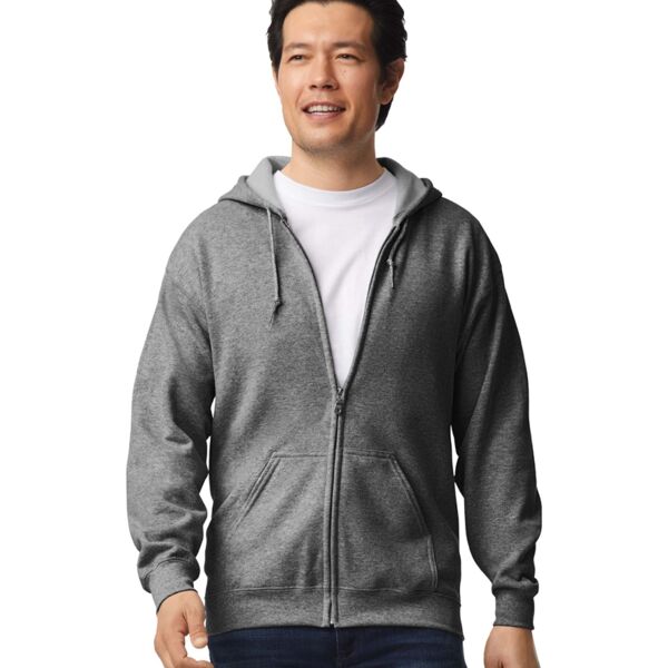 Gildan Heavy Blend™ Zip Hooded Sweatshirt - KLAC Thumbnail