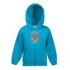 Fruit of the Loom Kids Classic Zip Hooded Sweatshirt Thumbnail